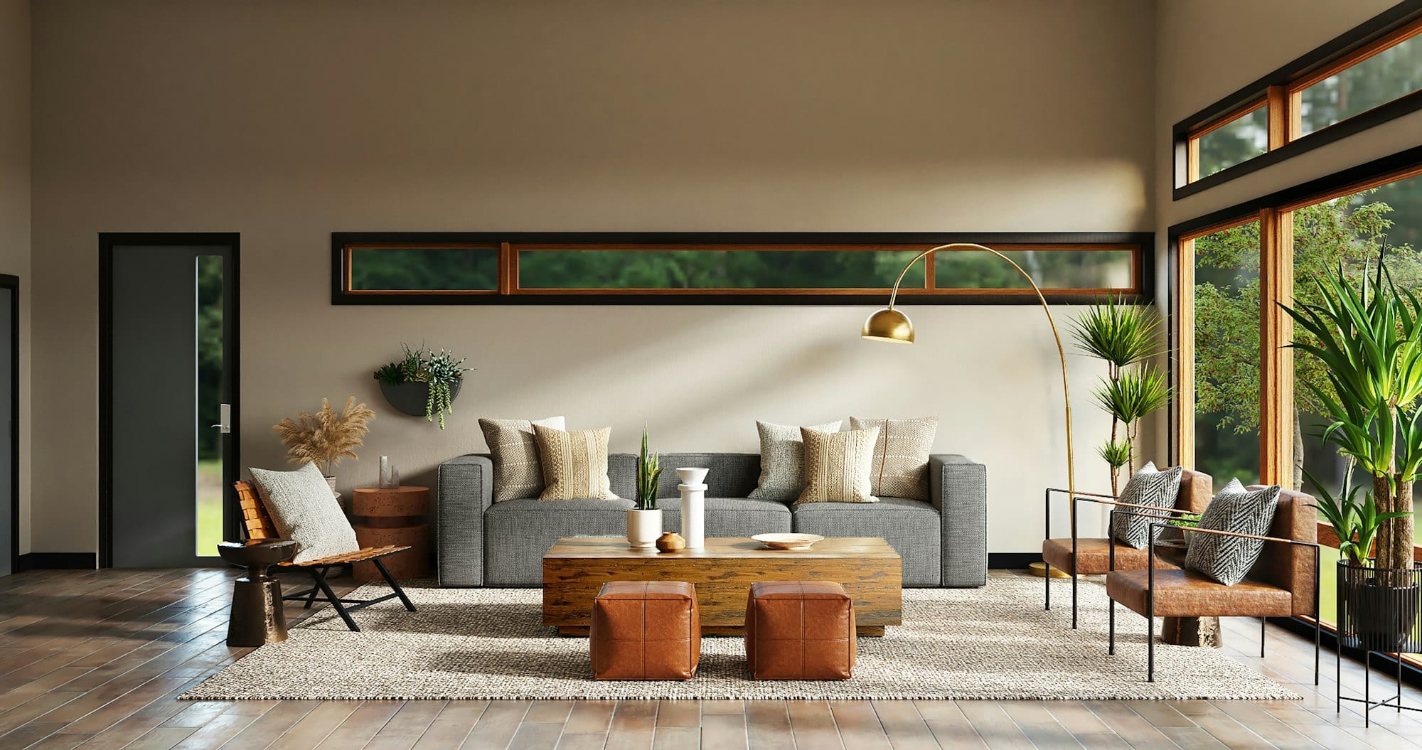Дулаан нейтрал палитр, байгалийн материал — relaxed luxury аяс